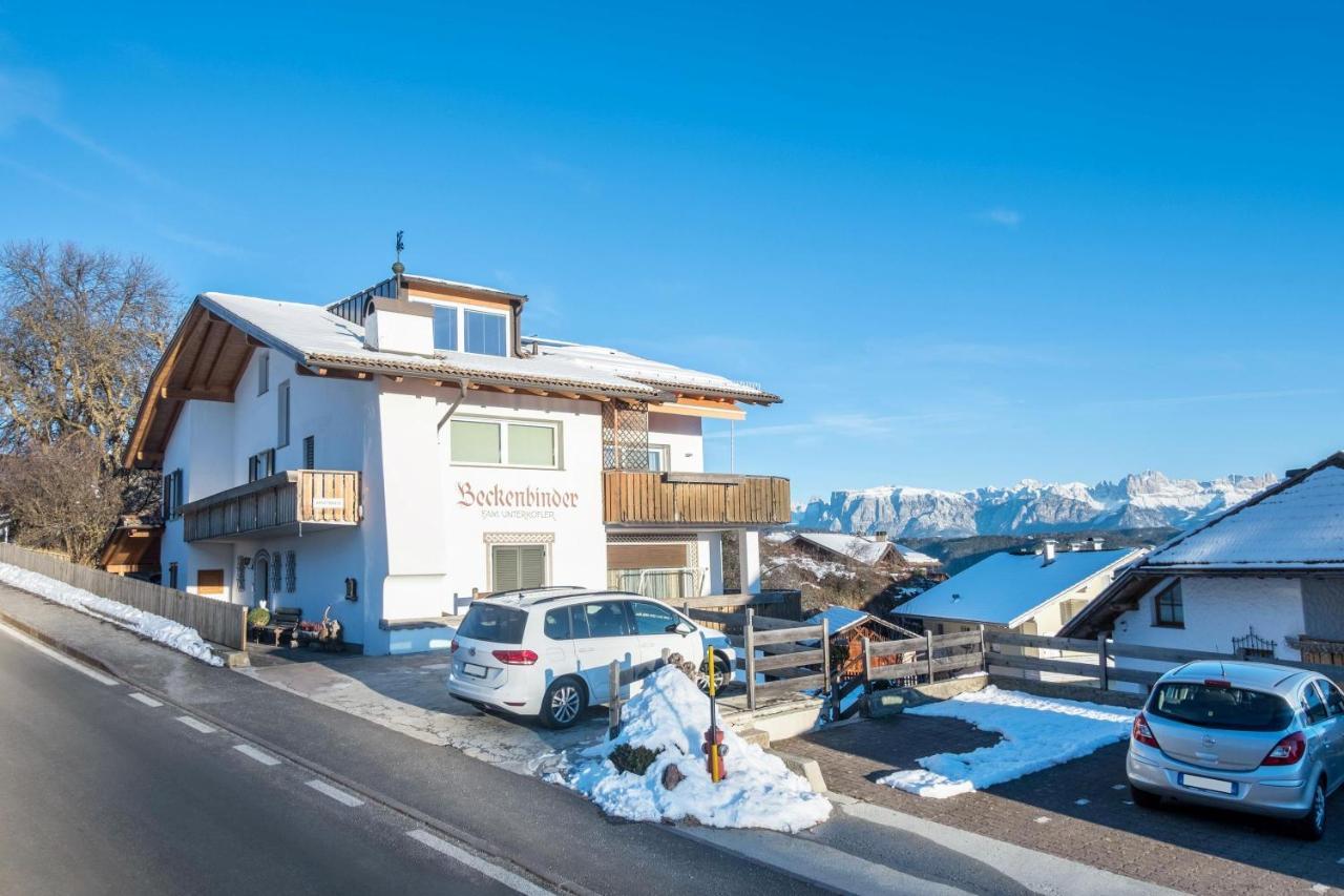 Beckenbinder Apartement Rosengarten San Genesio Atesino Exterior foto